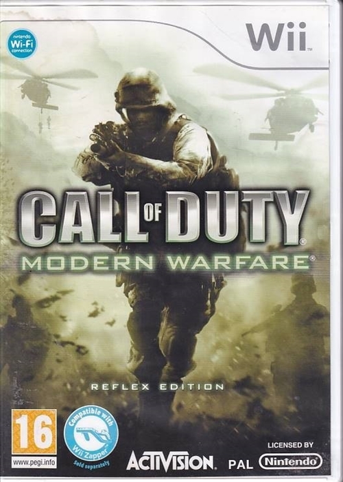 Call of Duty Modern Warfare Reflex Edition - Nintendo Wii (B Grade) (Genbrug)